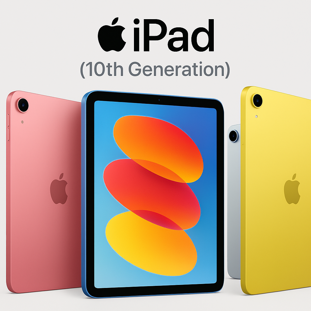 Apple iPad 11th Generation, 11" Display, A16 Bionic Chip