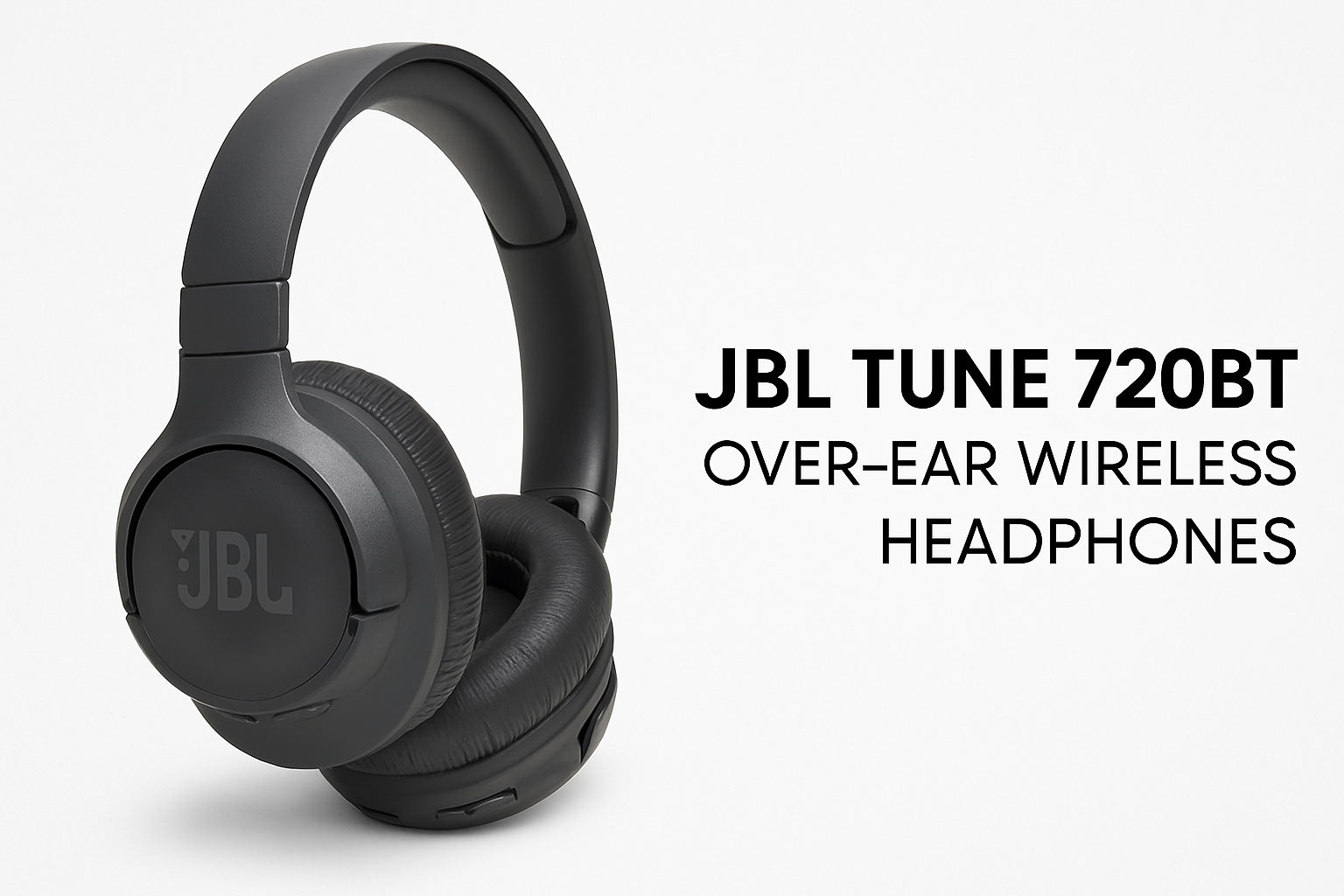 JBL Tune 720BT Over‑Ear Wireless Headphones