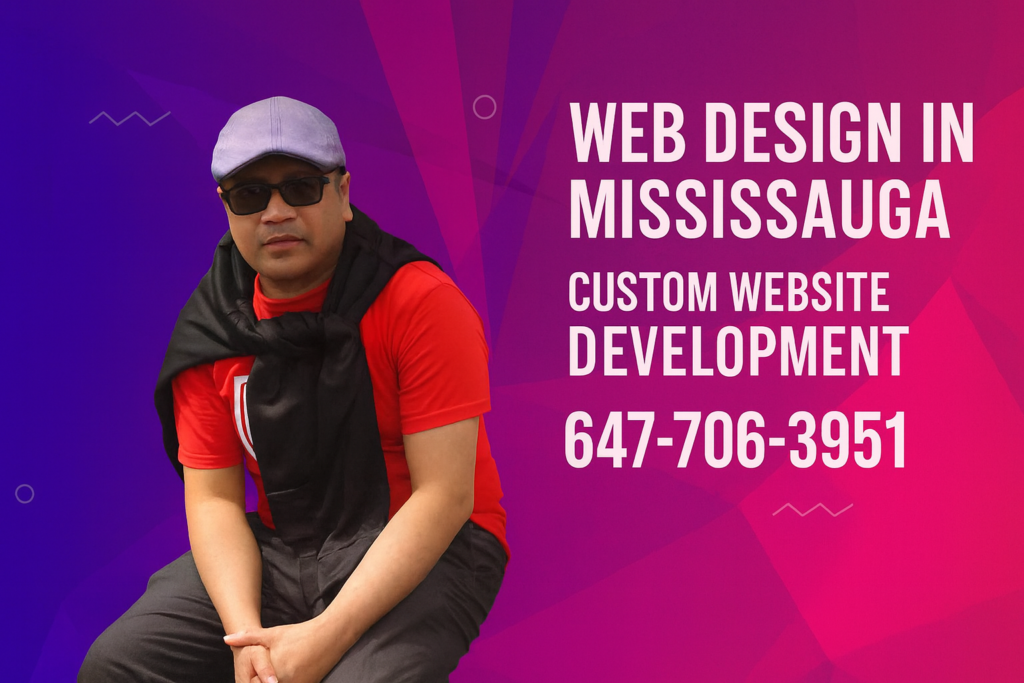 Professional Web Design in Mississauga | 24/7 Support | 647-706-3951