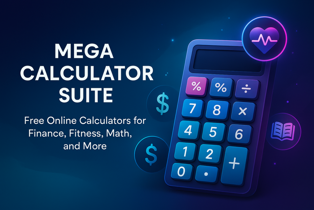Financial Calculator Online – Mega Calculator Suite